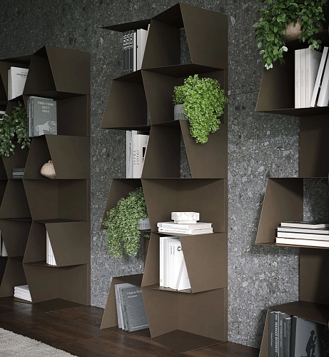 Checker boekenkast