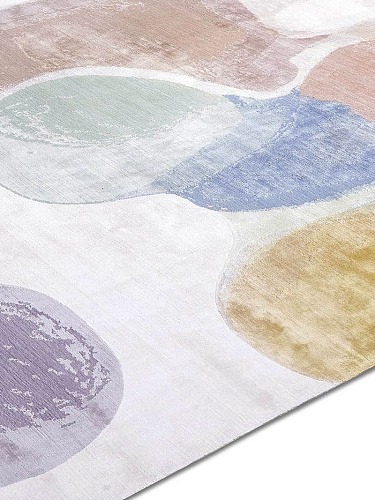 Powder handgemaakte luxe vloerkleed
