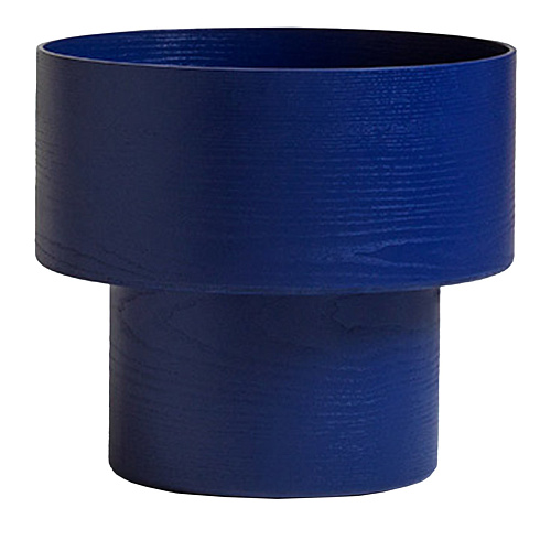 Vinnie ronde blauwe bijzettafel