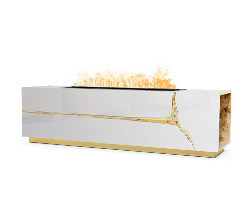 Fissure open haard