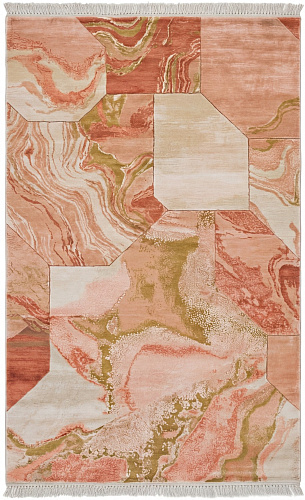Coral Relief handgemaakt vloerkleed