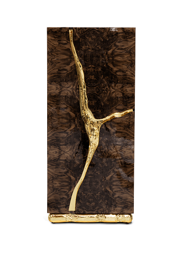 Fissure walnoten kast