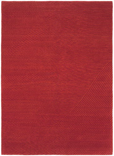 Waveline 2 rood tapijt