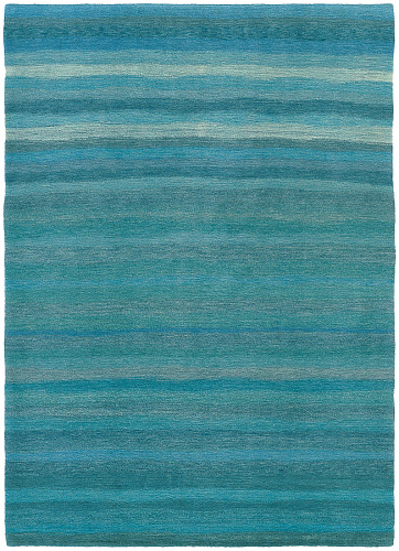 Gamba aqua vloerkleed
