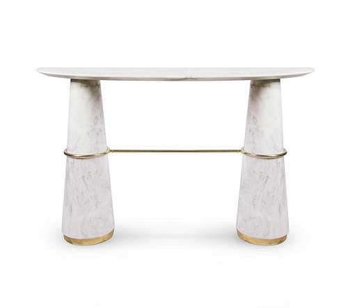 Marmeren consoletafel