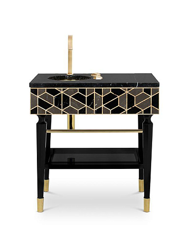 Shell enkele wastafelmeubel