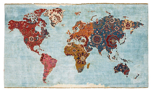 Bidjar paddington world vloerkleed
