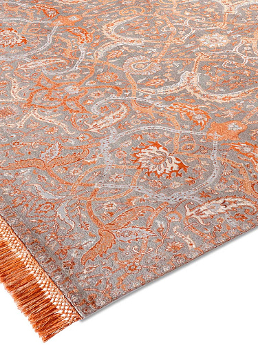 Heriz Copper luxe handgeknoopt vloerkleed