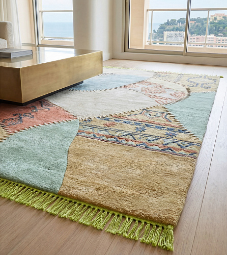 Textile Fragments Light design vloerkleed