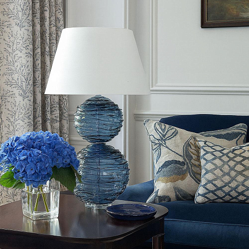 Alfie Steel Blue tafellamp