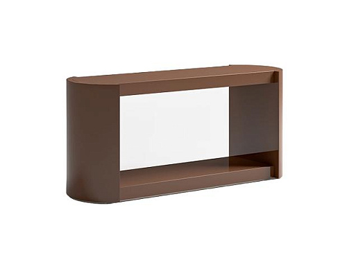 Gelakte Italiaanse lage boekenkast