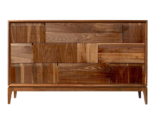 Trama e ordito bruine ladekast