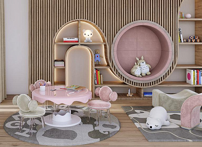 Decoratieve kinderelementen