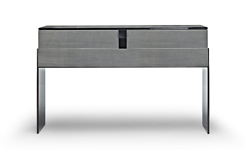 Zwart/grijze consoletafel