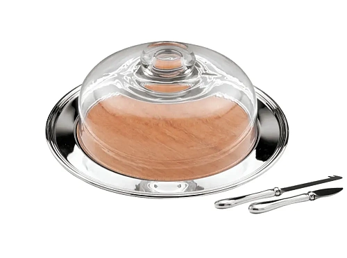 Engelse kaasdienblad met deksel