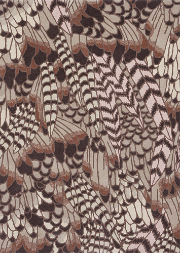 Feathers naturel vloerkleed
