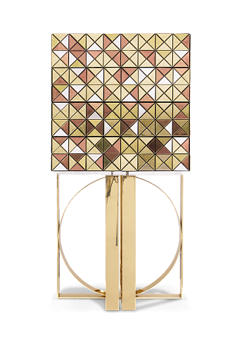 Mosaic gouden accenten kast