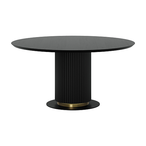 Contera moderne essenhouten ronde tafel