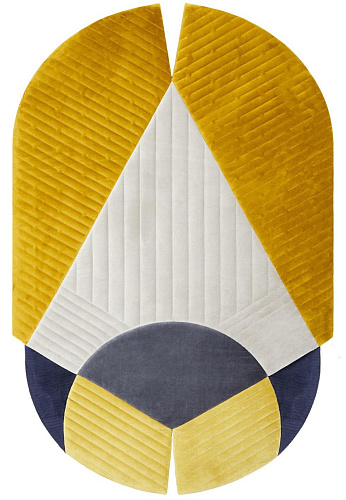Mokai luxe designer handgeweven vloerkleed