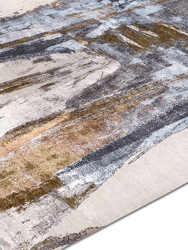 Blue Rust handgeweven vloerkleed
