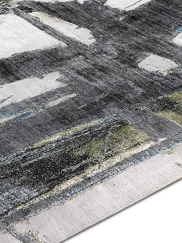 Green Rust handgeweven vloerkleed