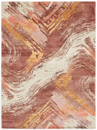 Marble Drift Rose design vloerkleed