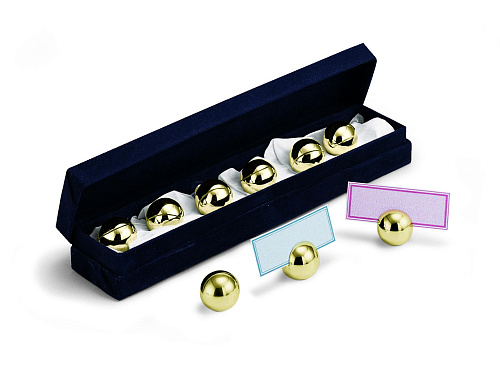 Naamhouder set met koffer