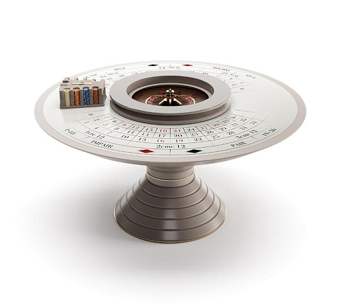 Convivium ronde roulette tafel