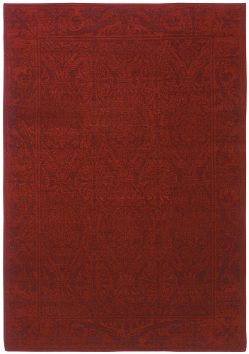 Alcaraz rood vloerkleed