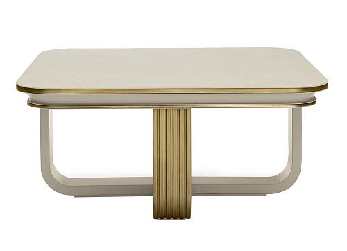 Oliver wit/gouden salontafel