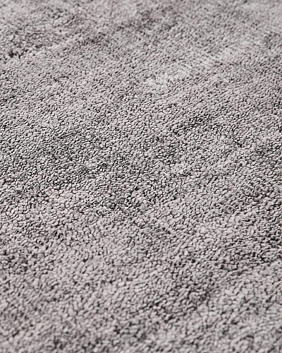 Zilver bamboe zijde tapijt