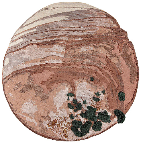 Art Deco Caramel tapijt