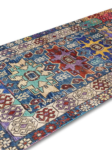 Original Natural Blue luxe vloerkleed