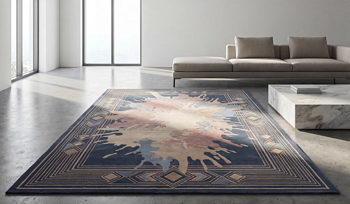 Heraldic Bloom vloerkleed
