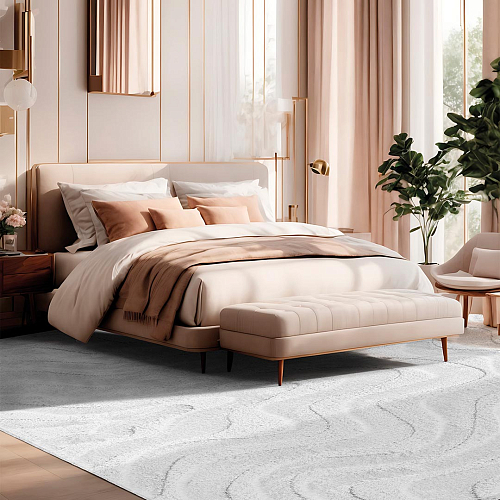 Venere Neve modern vloerkleed
