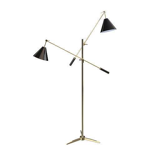 Crooner vloerlamp