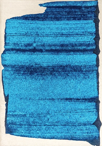 Brush Diva Blue vloerkleed