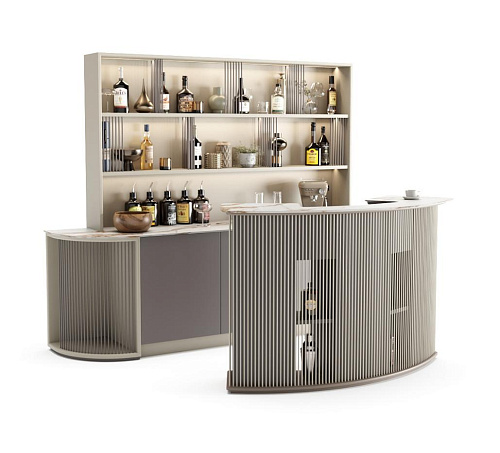 Dry thuisbar met toonbank
