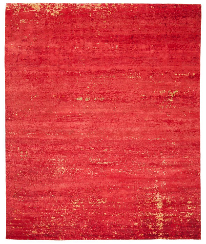 Artwork 20 rood vloerkleed