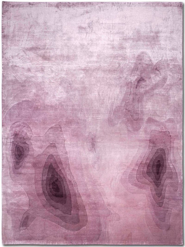 Ocean Lilac luxe handgeknoopt tapijt