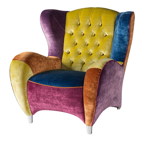 Schinke multicolor fauteuil