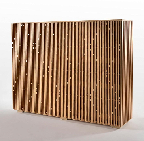 Moderne houten kast