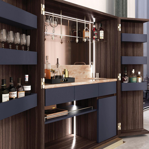 Page handgemaakte barkast