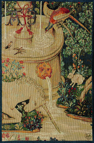 Unicorn Fountain wandtapijt
