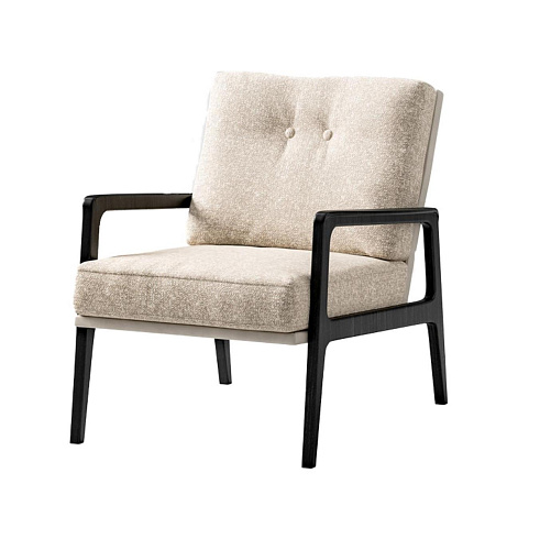 Gelakte frame loungestoel