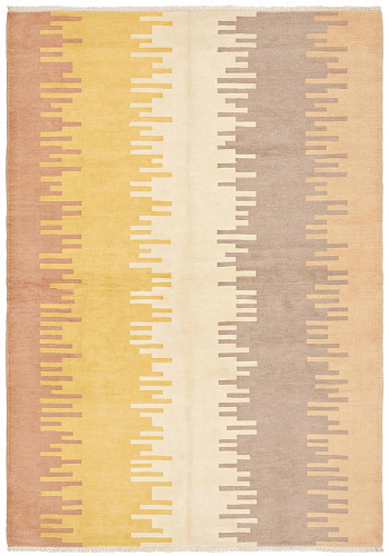 Solar Pulse Gold vloerkleed