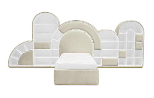 Bubblegum Marshmallow crème kinderbed