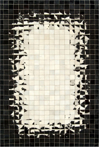 Mozaïek col.9 koeienhuid vloerkleed