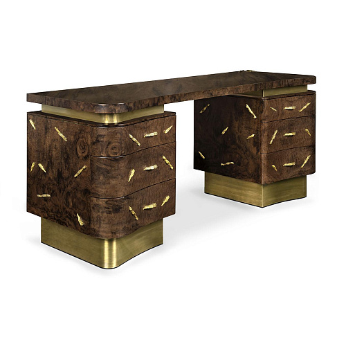 Designer houten bureau