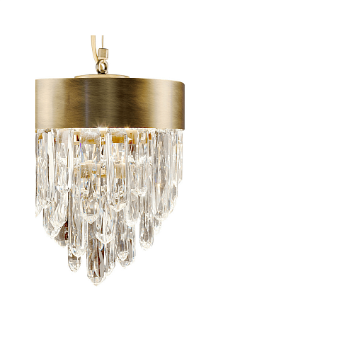 Messing druppel hanglamp